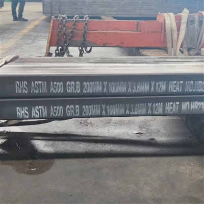 ASTM A500 Правоъгълна куха секция 200*100*3,8*12000 мм